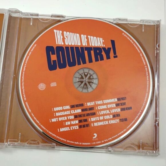 Sound of Today Country Compilation CD Carrie Underwood Kenny Chesney - Picture 8 of 9